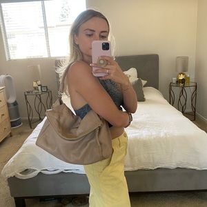 Kate Spade Slumpy Tan Shoulder Bag